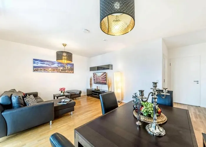 Apartament Modernes 3-zimmer-apartment In Frankfurt-niederrad Frankfurt nad Menem