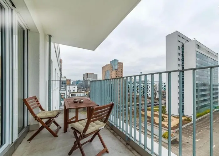 Apartament Modernes 3-zimmer-apartment In Frankfurt-niederrad Frankfurt nad Menem
